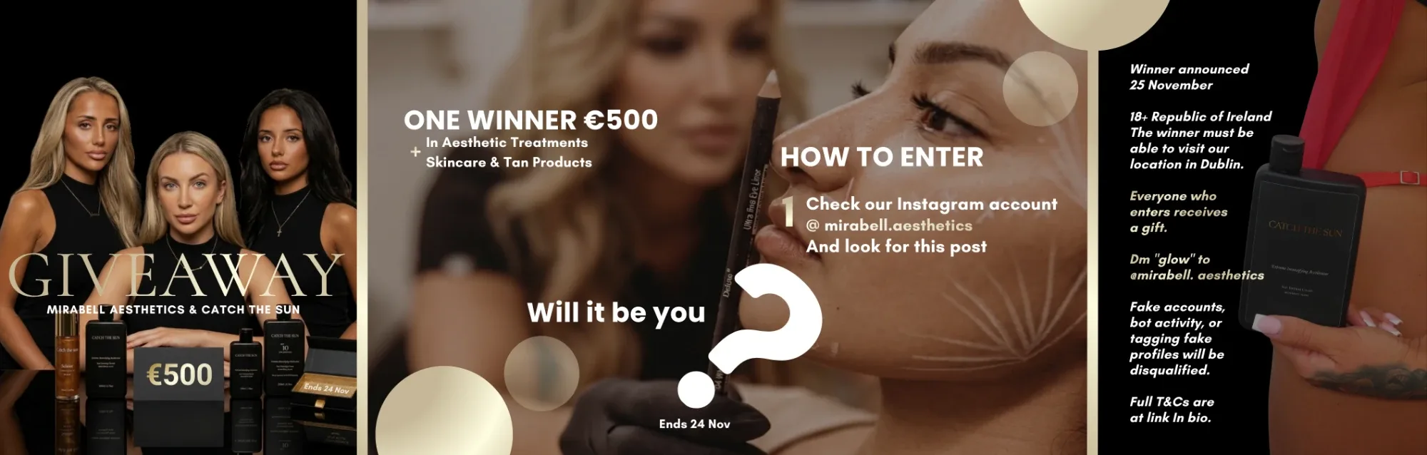Mirabell and Catch The Sun giveaway carousel